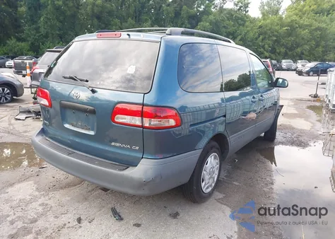 2003 Toyota Sienna Ce from USA, damaged, VIN 4T3ZF19C33U525143